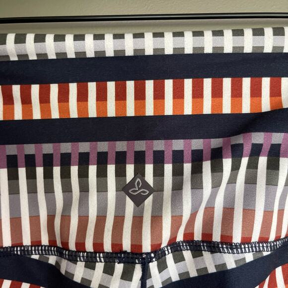 prAna Kimble Printed 7/8 Leggings Tivoli Size XS High Waist Multicolor Outdoor - Picture 15 of 16